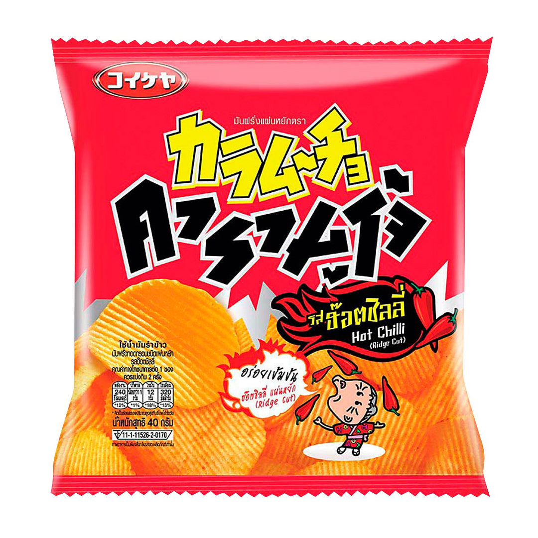 KARAMUCHO Ridge 薯片 辣椒味 40 克