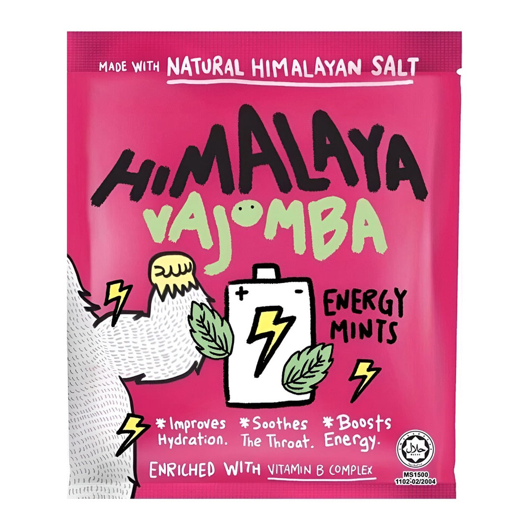 HIMALAYA VAJOMBA 能量薄荷糖 15 克。