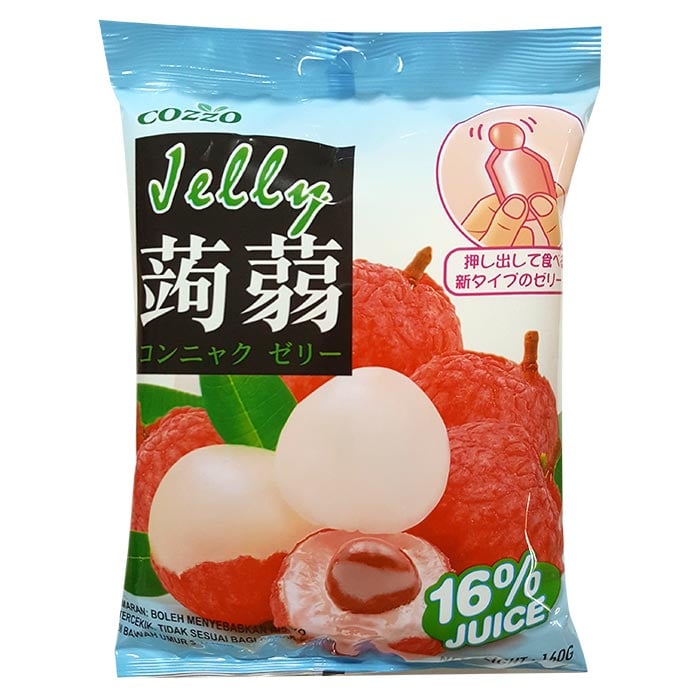COZZO 蒟蒻果凍 荔枝味 160 公克