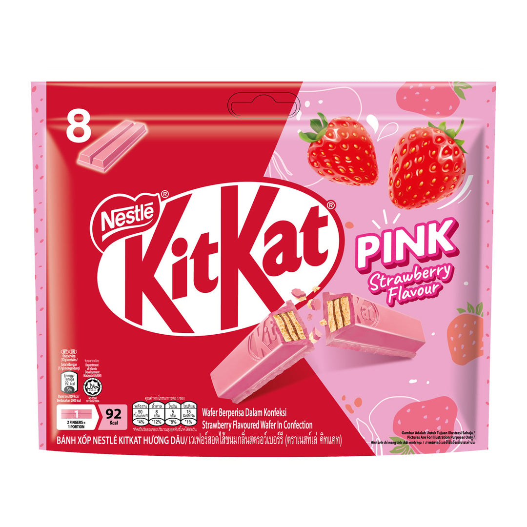 KIT KAT 草莓口味威化餅乾 17 克 x 8 塊