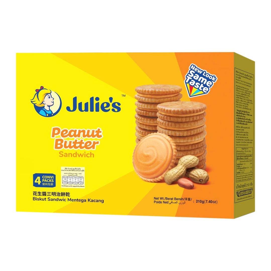JULIE'S 花生醬三明治餅乾 210 克