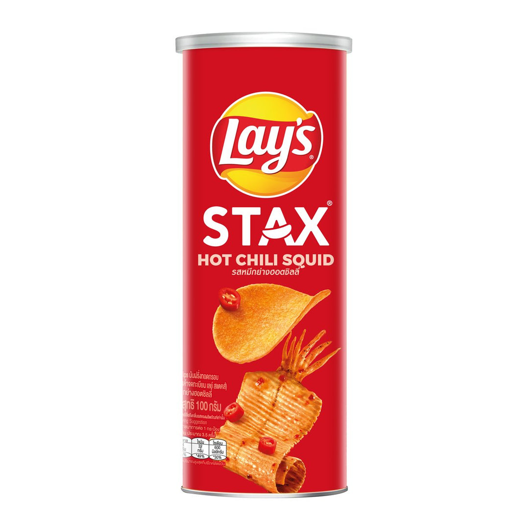 LAYS Stax 薯片 辣椒魷魚口味 100 克