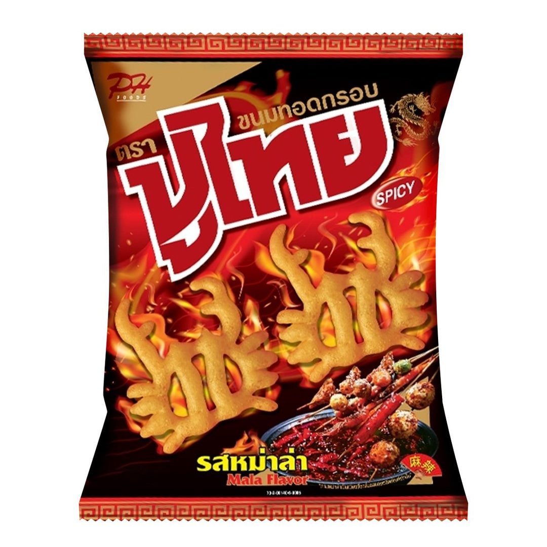 POOTHAI 脆皮零食 麻辣味 55 克