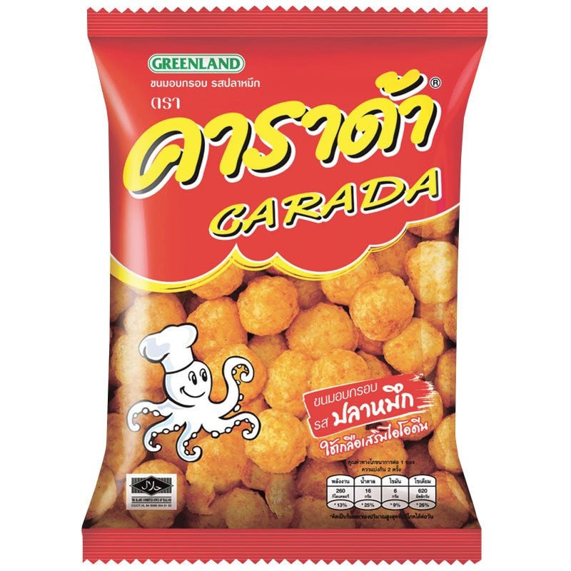 Karada 脆脆零食魷魚口味 62 克