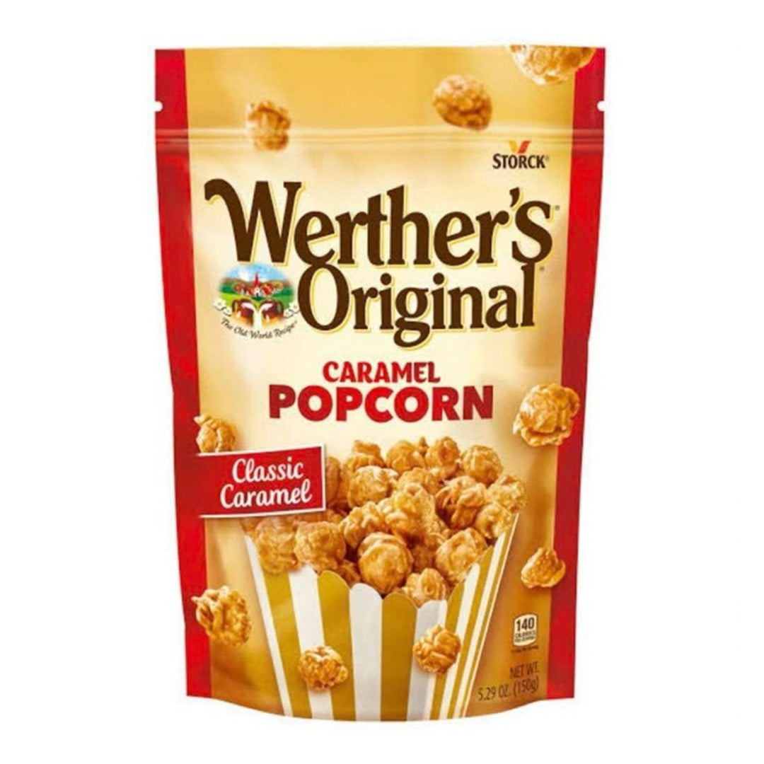 WERTHER'S ORIGINAL 焦糖爆米花經典焦糖 140 克。