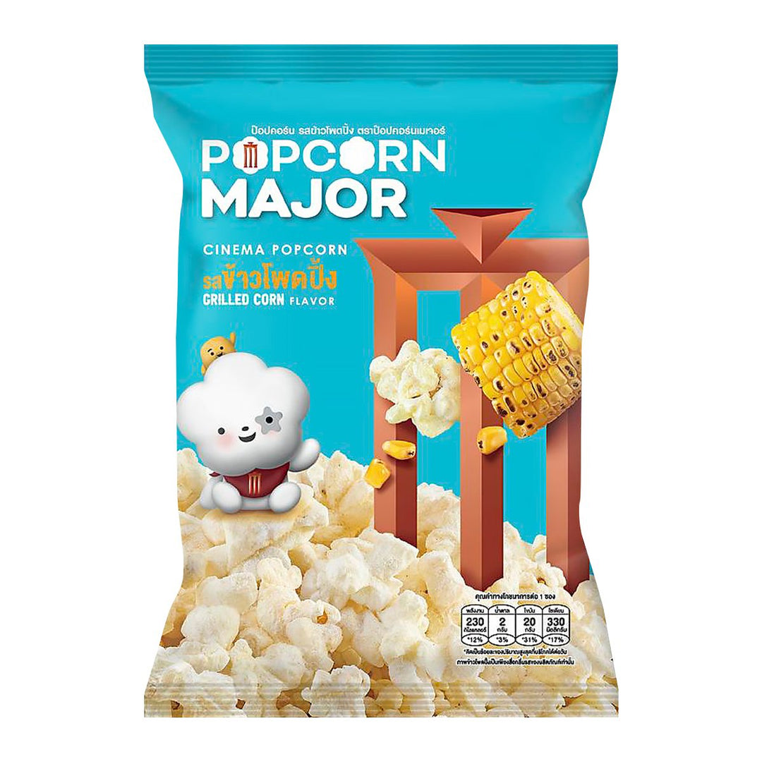 POPCORN MAJOR 劇院爆米花 烤玉米口味 35 克。