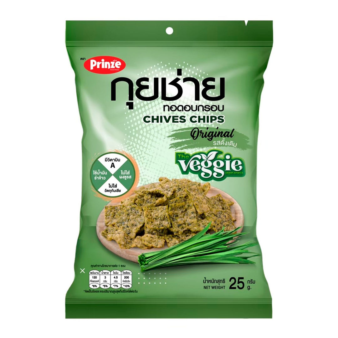 PRINZE 韭菜片原味 25 克。