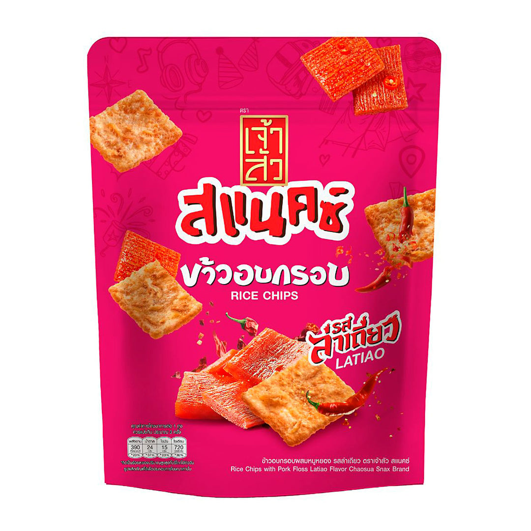 CHAOSUA Snax 米片 拉條口味 80 公克