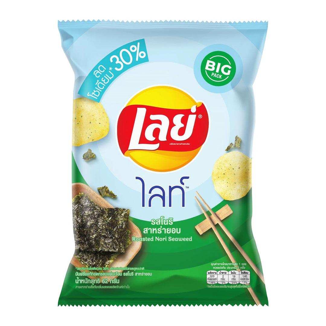 樂事 淡味洋芋片 烤海苔口味 62 克
