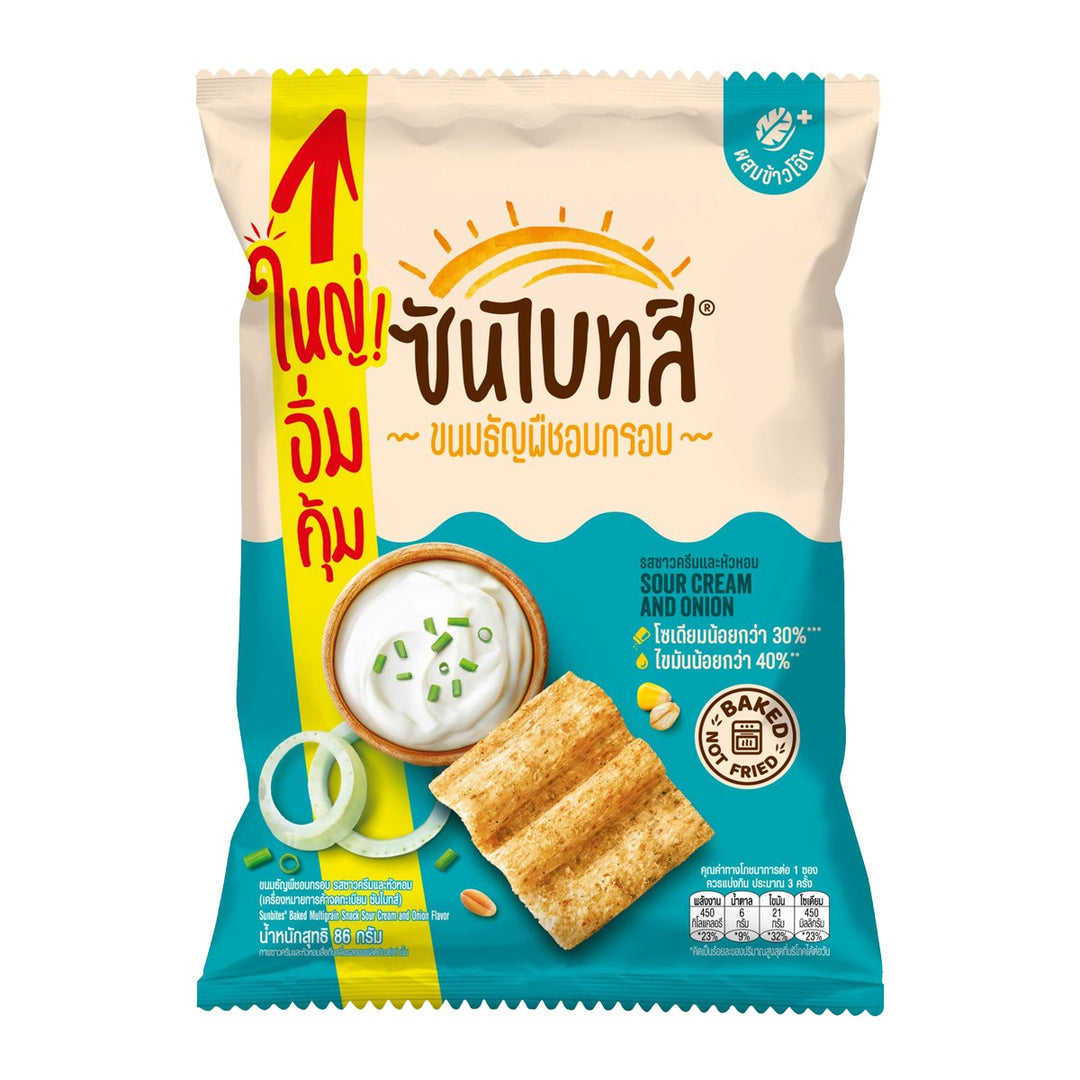 SUNBITES 酸奶油和洋蔥 86 克。