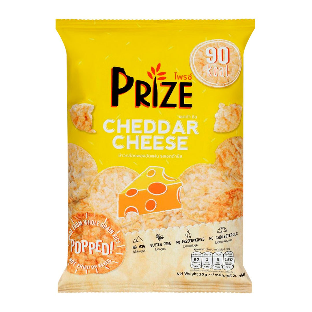 獎品爆米花零食切達起司口味 20 克。