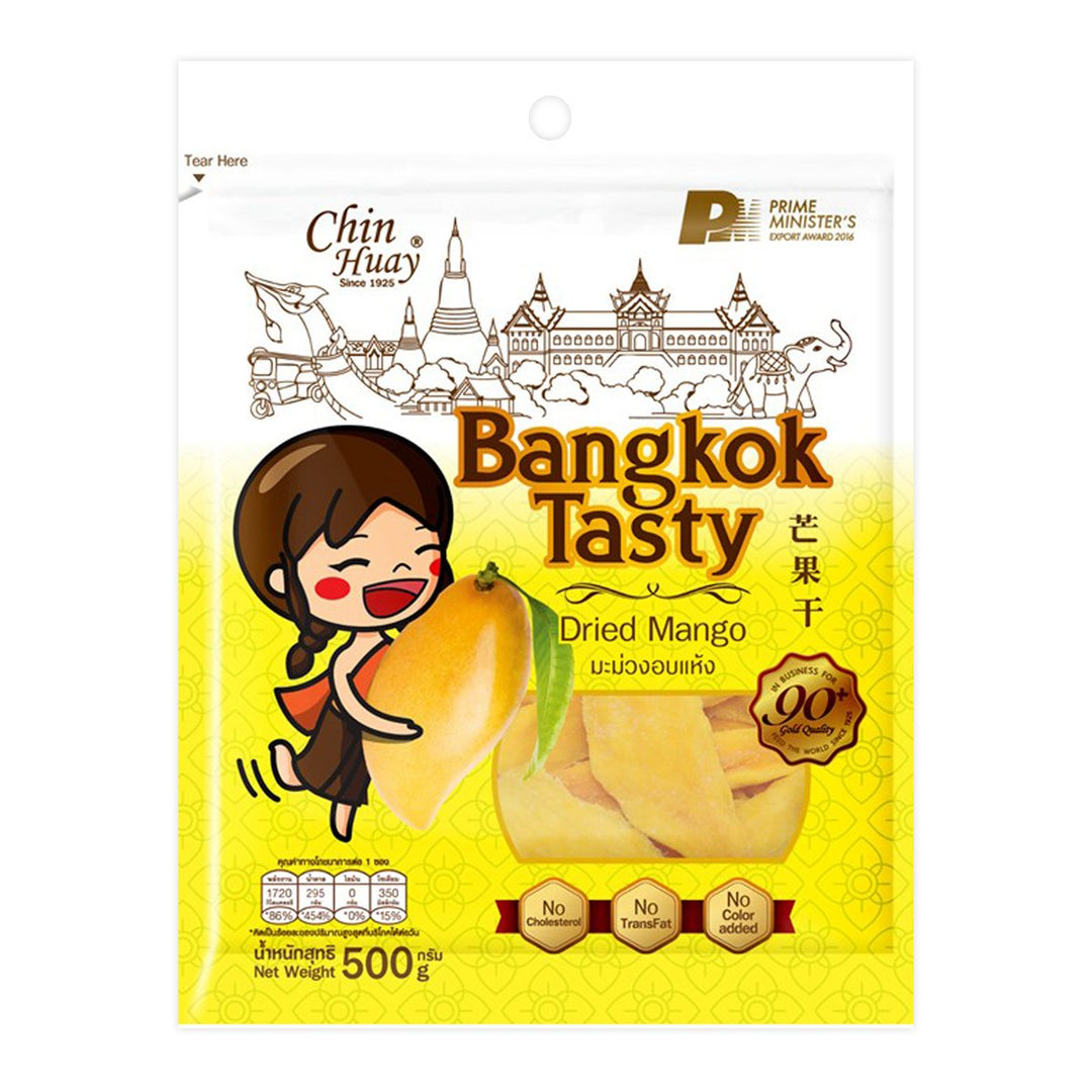 BANGKOK TASTY 切片芒果乾 500 公克。