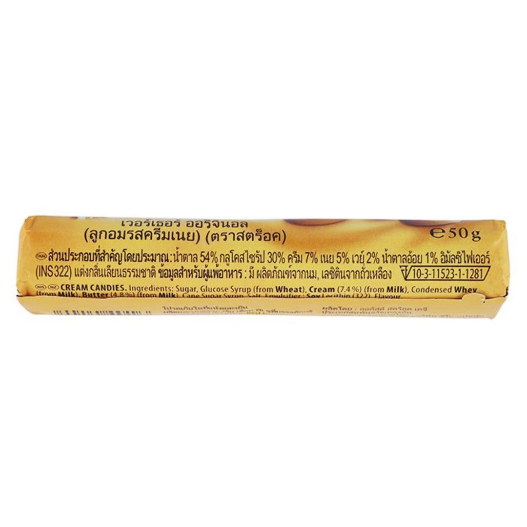 WERTHER'S ORIGINAL 奶油糖果 50 克。