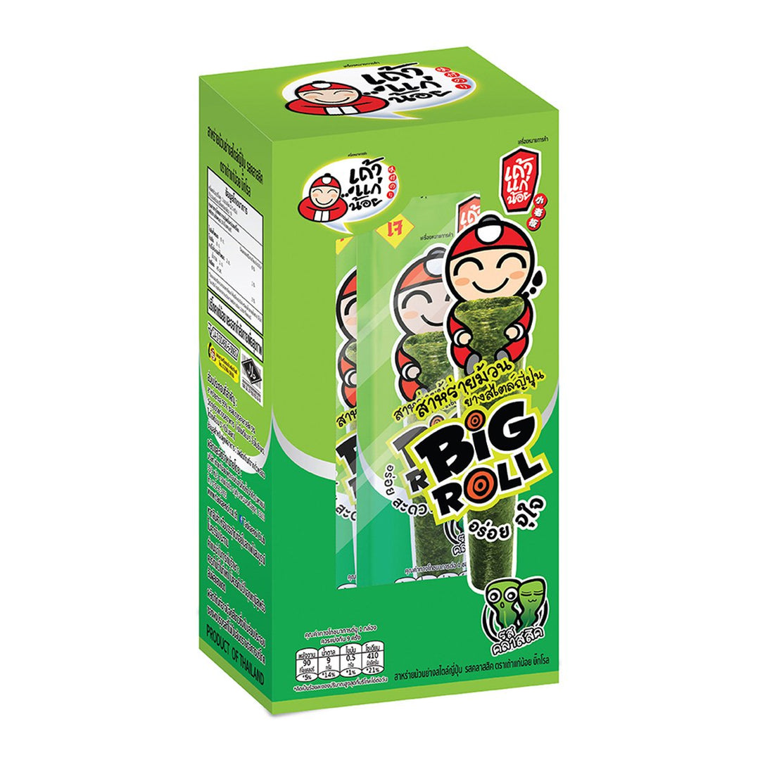 TAOKAENOI 脆皮烤海苔經典大卷 2.5 克。 x 9 單位