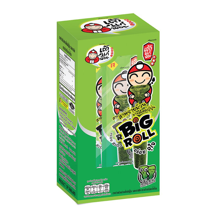 TAOKAENOI 脆皮烤海苔經典大卷 2.5 克。 x 9 單位