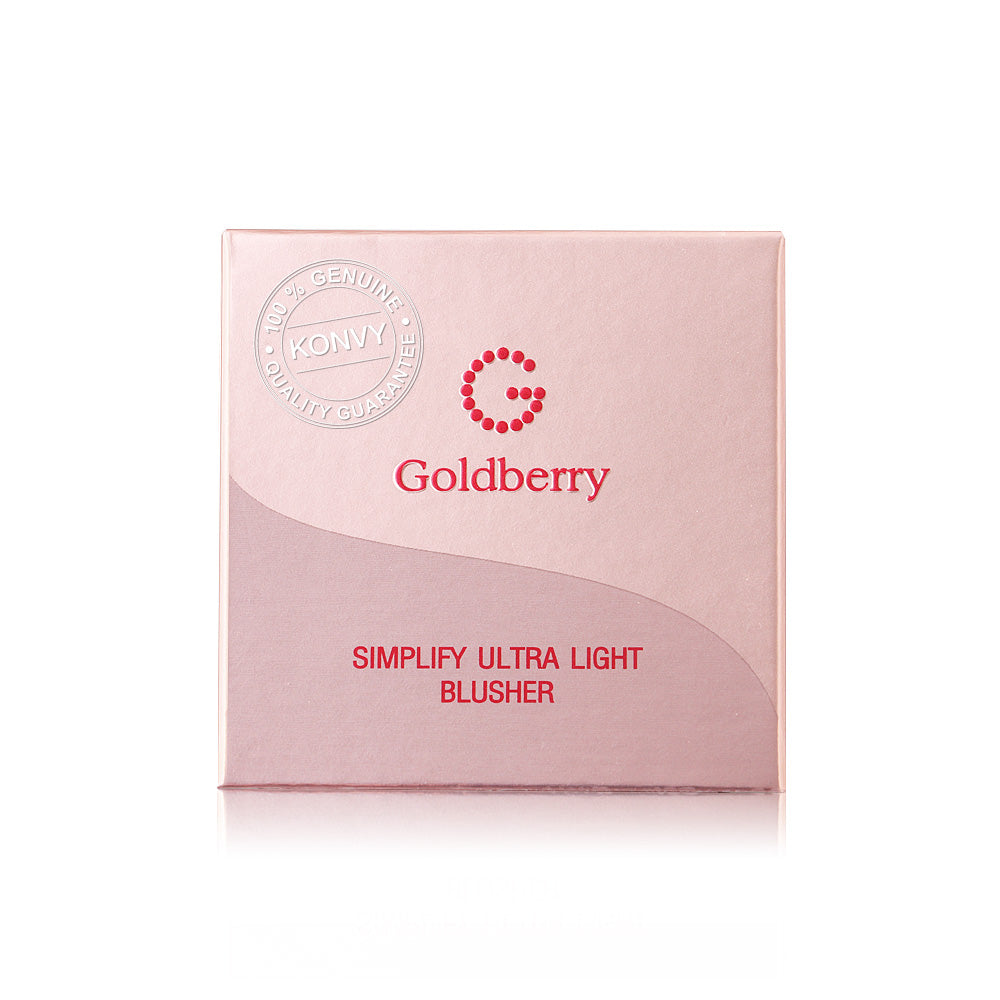 Goldberry Simplify 超輕腮紅 4g #01 Altra Peach