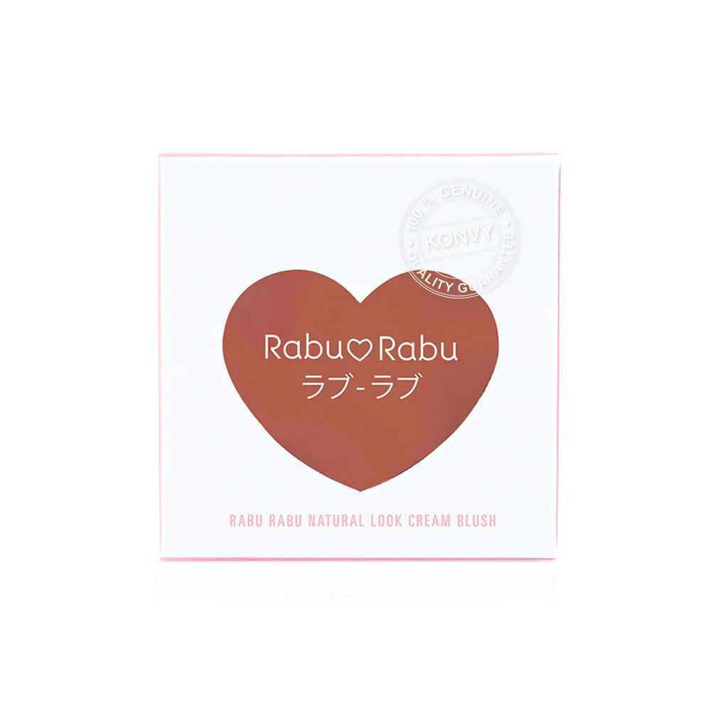 RABU RABU 自然妝感腮紅霜 3g #02 Yassi Rauge