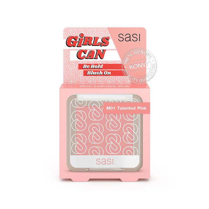SASI Girls Can Be Bold 腮紅 6g #M01 Talented Pink