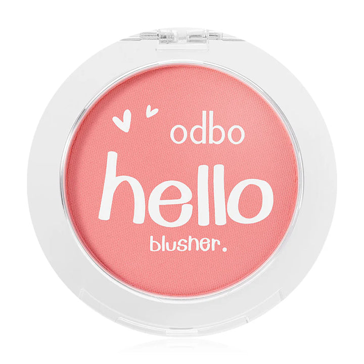 ODBO Hello 腮紅 4g #Od1300-01 珊瑚色