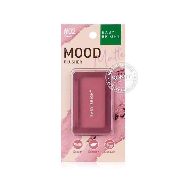 Baby Bright Mood 霧面腮紅 4.5g #02 Sweet