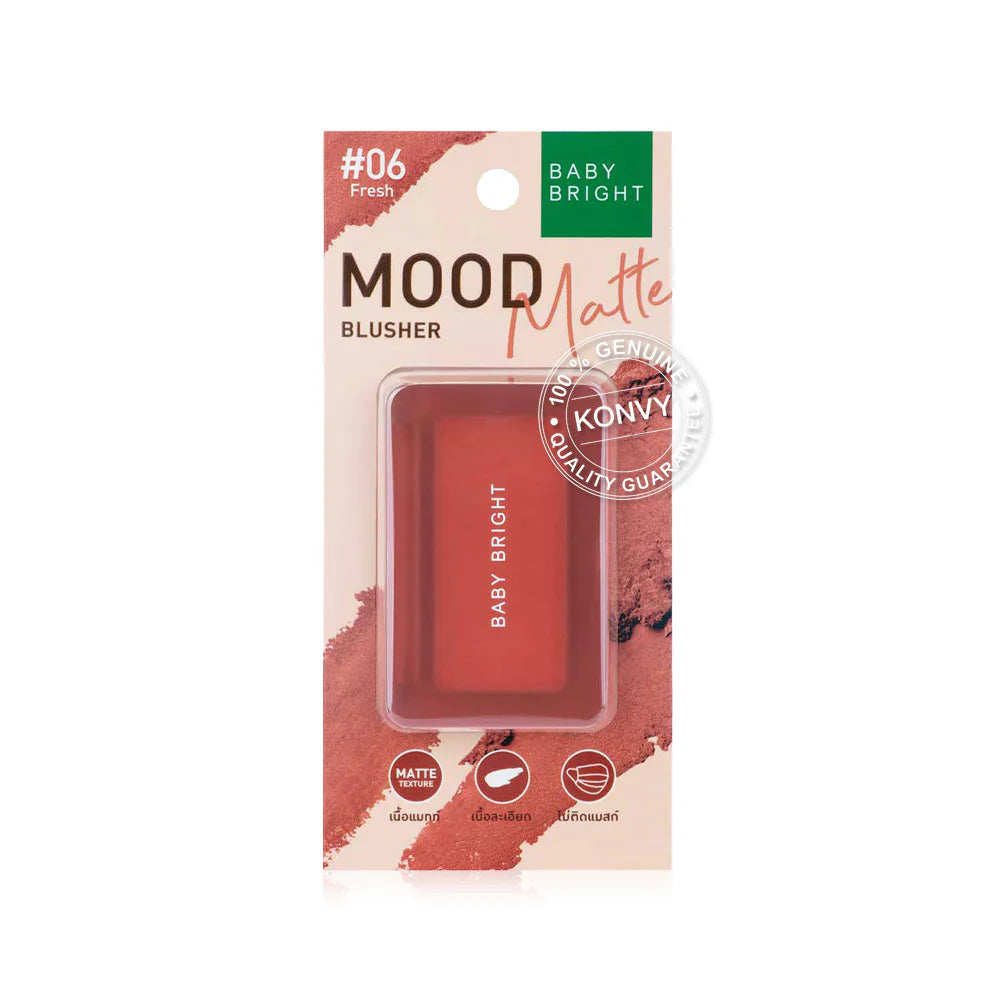 Baby Bright Mood 霧面腮紅 4.5g #06 Fresh