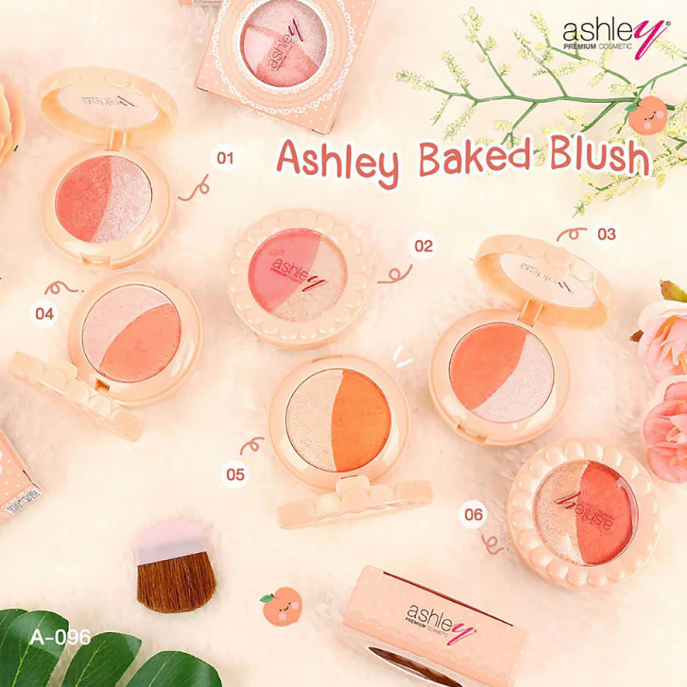 Ashley 烘焙腮紅 4.5g #01