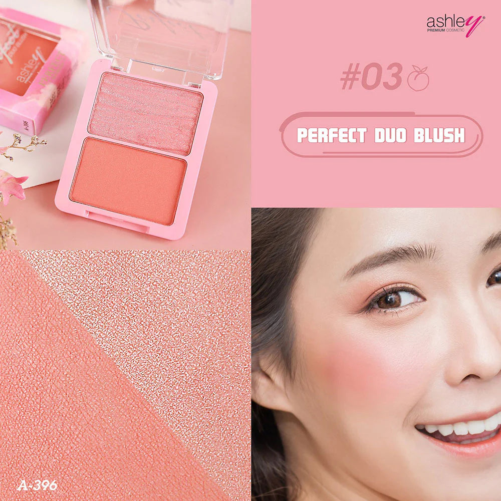 Ashley 完美雙色腮紅 10g #03