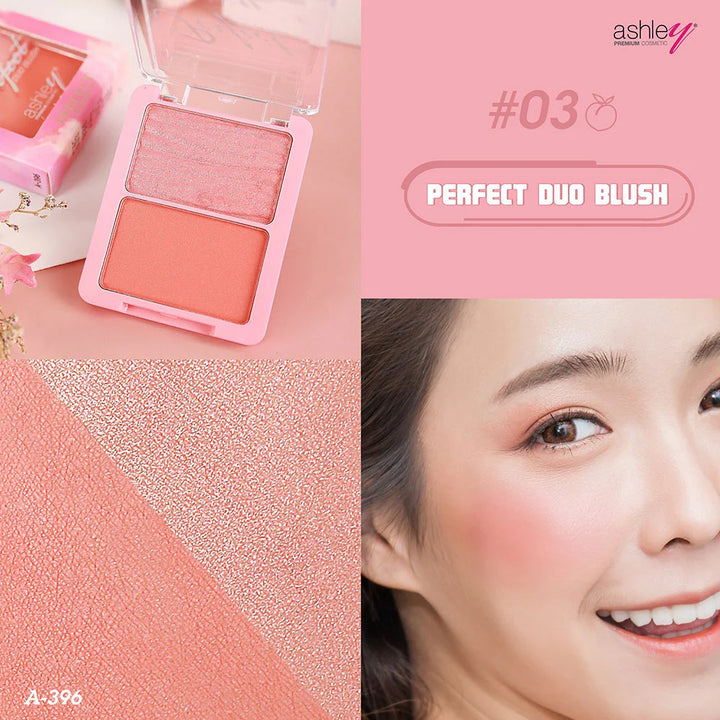 Ashley 完美雙色腮紅 10g #03