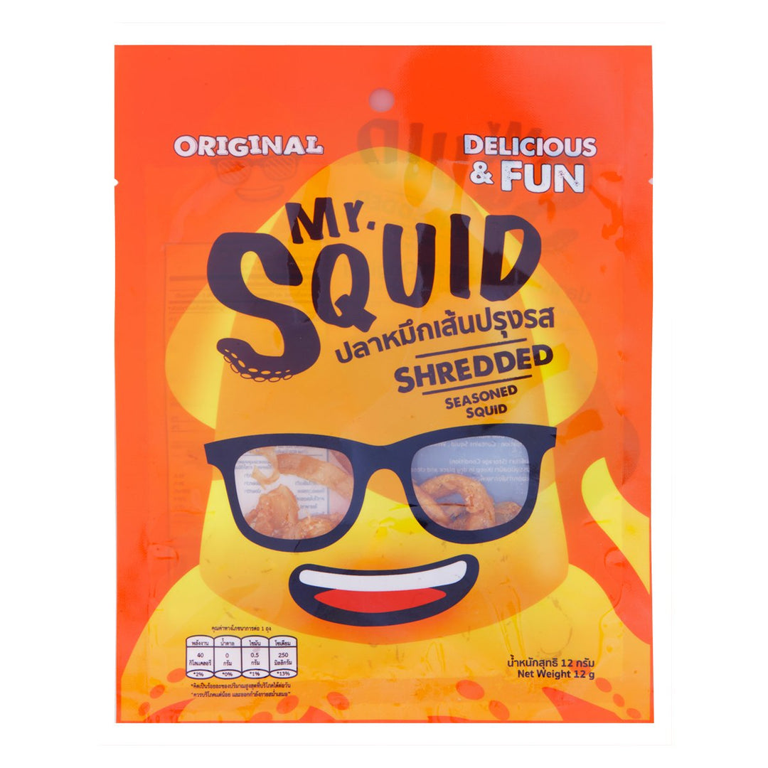 MR.SQUID 調味魷魚絲 原味 12 克