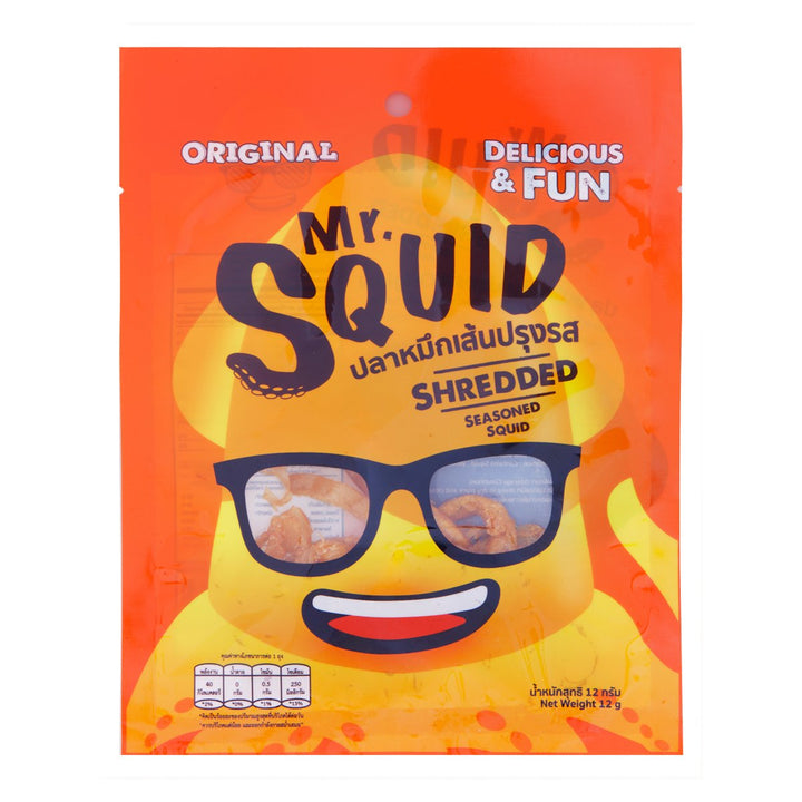 MR.SQUID 調味魷魚絲 原味 12 克