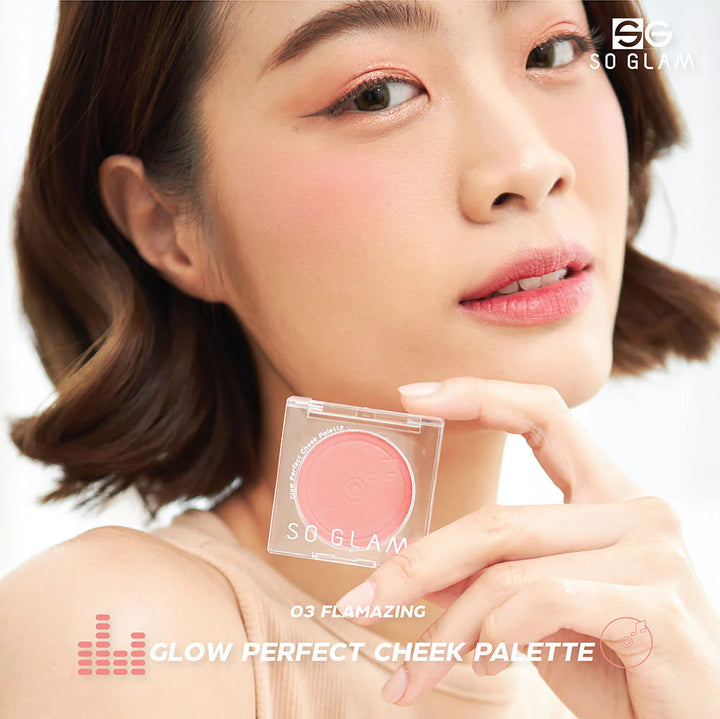 So Glam Glow 完美腮紅盤 5g #03 Flamazing