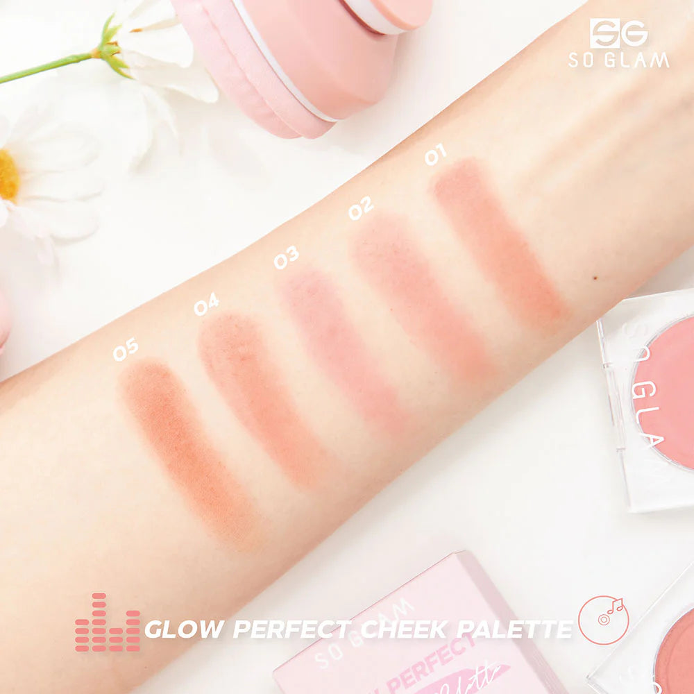 So Glam Glow 完美腮紅盤 5g #03 Flamazing