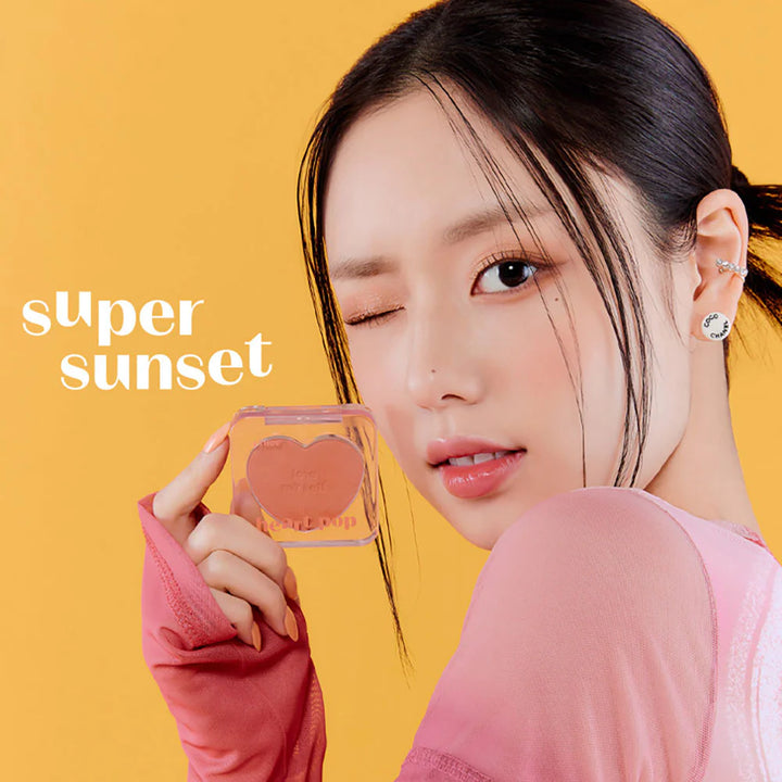 Etude Heart Pop 腮紅 4g #Super Sunset