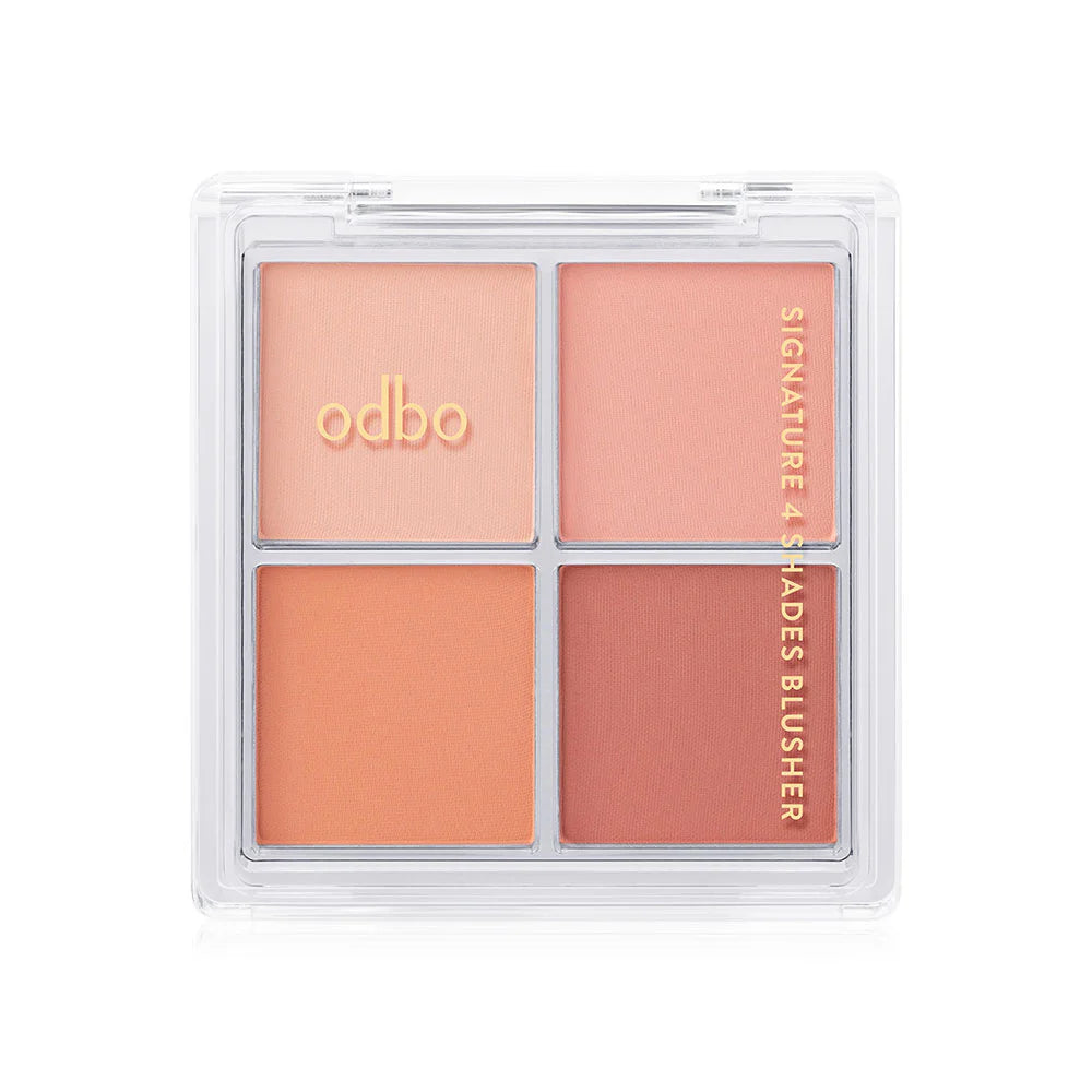 ODBO Signature 四色腮紅 10g #1309-01
