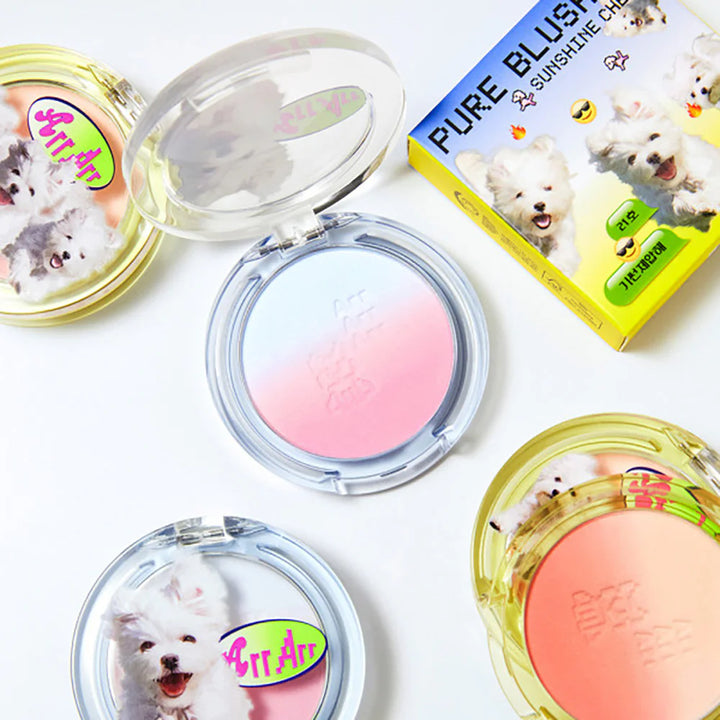 Peripera Pure Blushed Sunshine Cheek 3.7g #21 Proud Coral