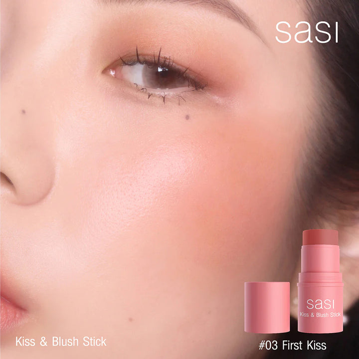 SASI 親吻與腮紅棒 4g #03 First Kiss