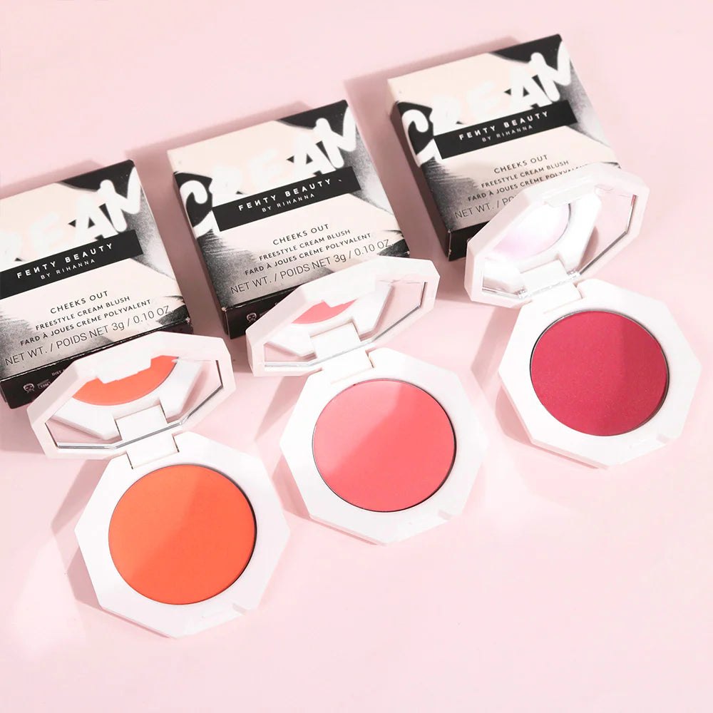 Fenty Beauty Cheeks Out Freestyle 奶油腮紅 3g #02 Petal Poppin ( 效期：2025.09.01 )