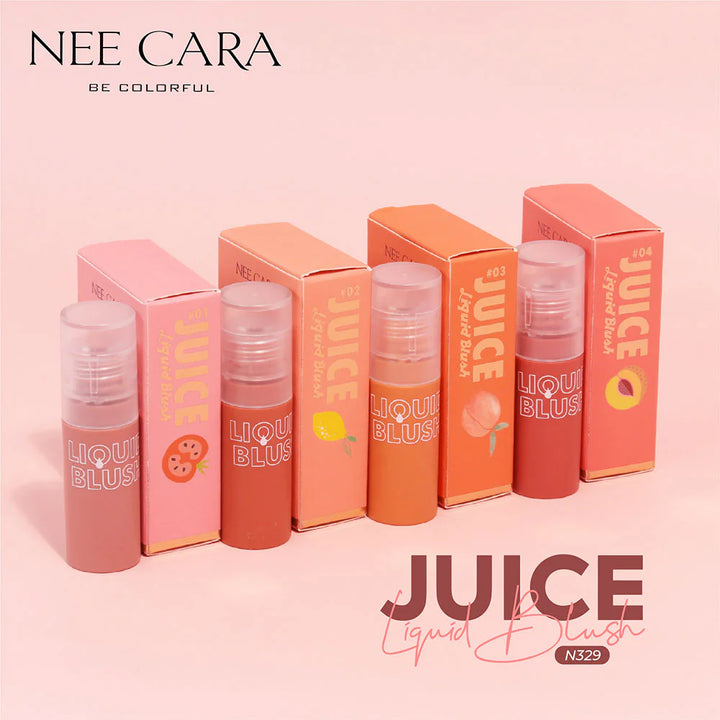 NEE CARA 果汁液體腮紅 N329 3g #02 Berry Shimmer