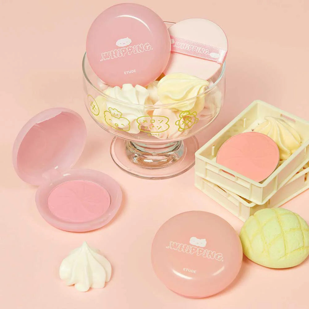 Etude X Hookkahookka Studio Whipping Cloud Whipping 絲絨腮紅 7g #Melon Cream Chou