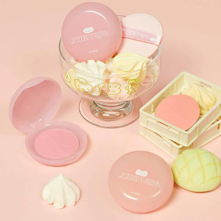 Etude X Hookkahookka Studio Whipping Cloud Whipping 絲絨腮紅 7g #Melon Cream Chou