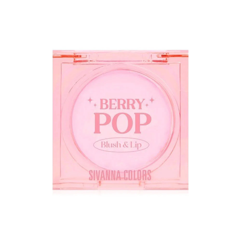 SIVANNA Colors Berry Pop 腮紅和唇膏 3.8g #HF1021