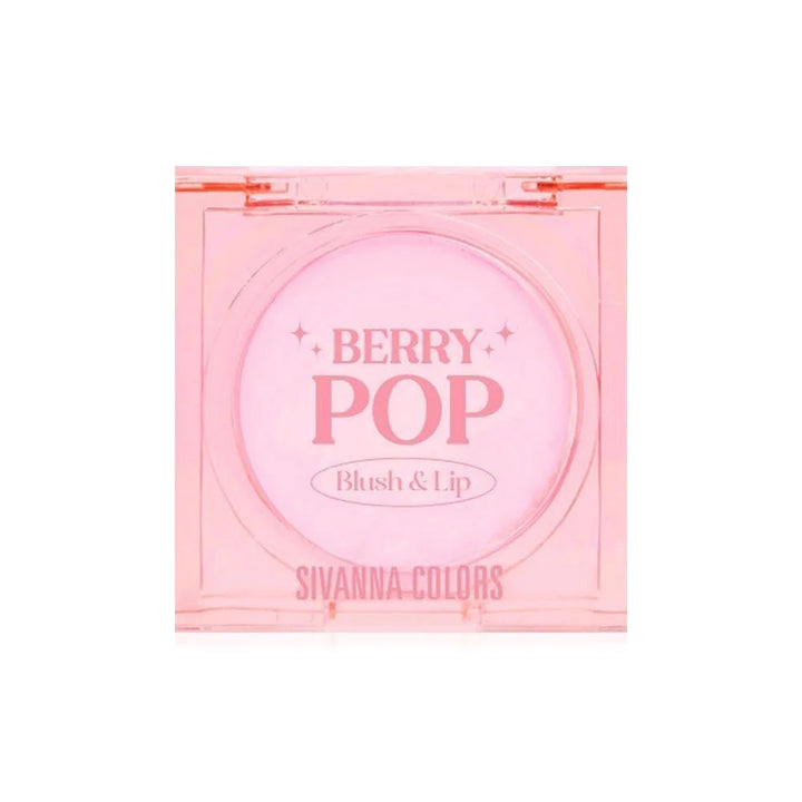 SIVANNA Colors Berry Pop 腮紅和唇膏 3.8g #HF1021