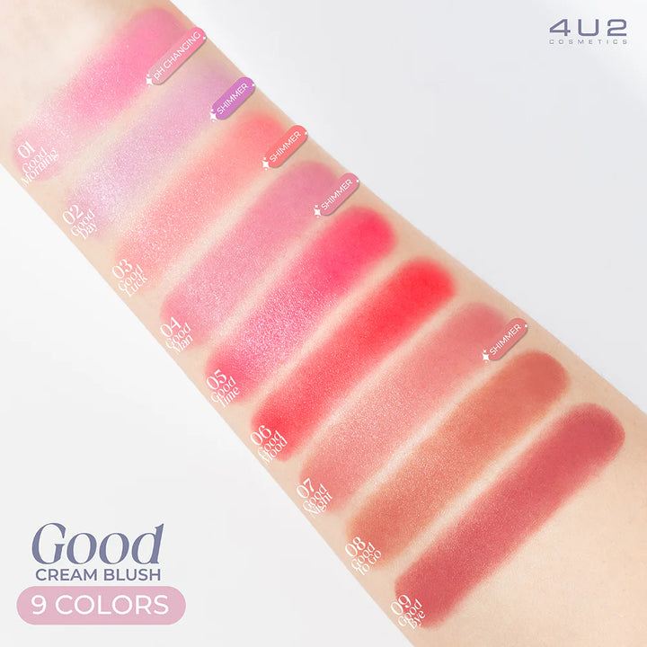 4U2 Good 奶油腮紅 1.7g #09 再見