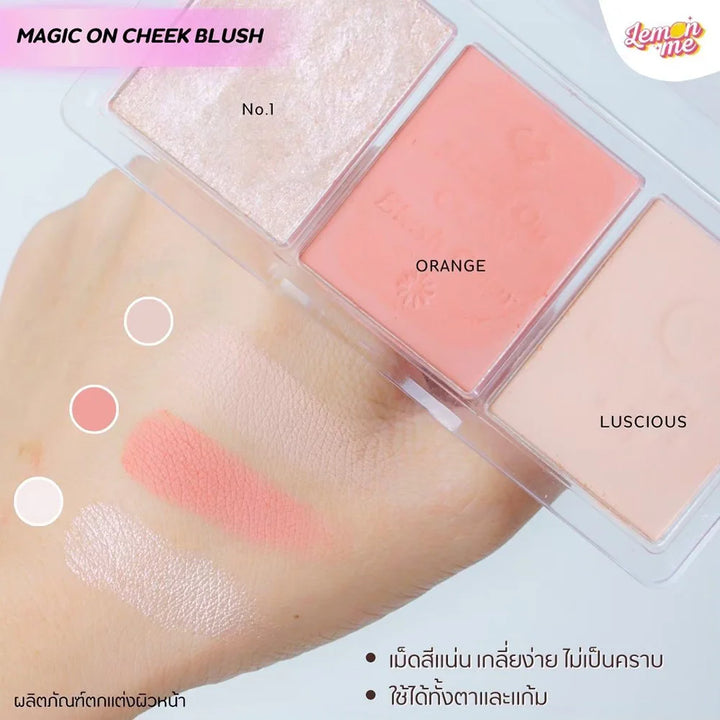 Lemon Me Magic On Cheek 腮紅 13g #01 Pink Blossom