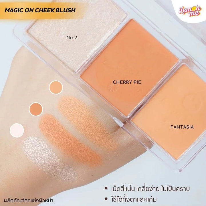 Lemon Me Magic On Cheek 腮紅 13g #02 Tropical Peach