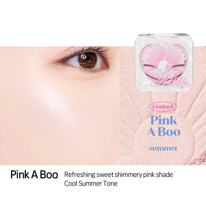 Etude x Blooming Shy Heart Pop 腮紅 4g #Pink A Boo