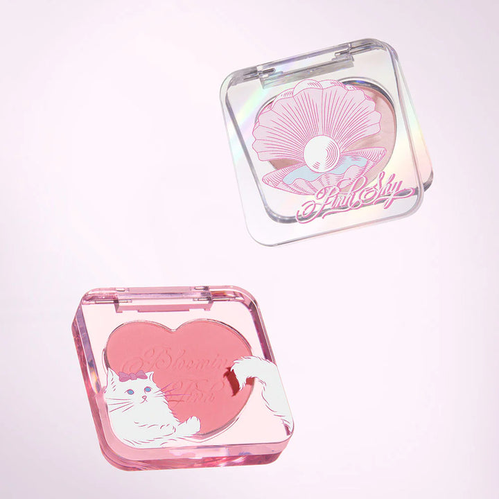 Etude x Blooming Shy Heart Pop 腮紅 4g #Blooming Pink
