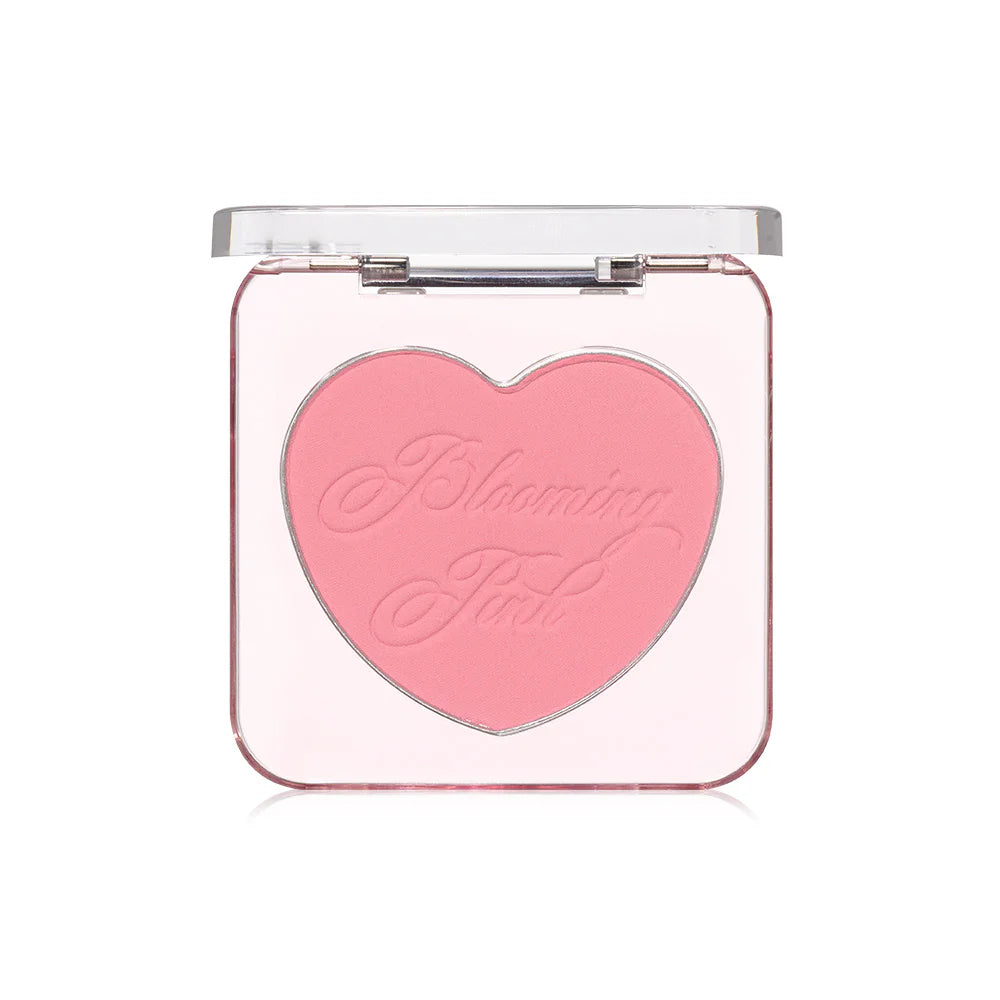 Etude x Blooming Shy Heart Pop 腮紅 4g #Blooming Pink