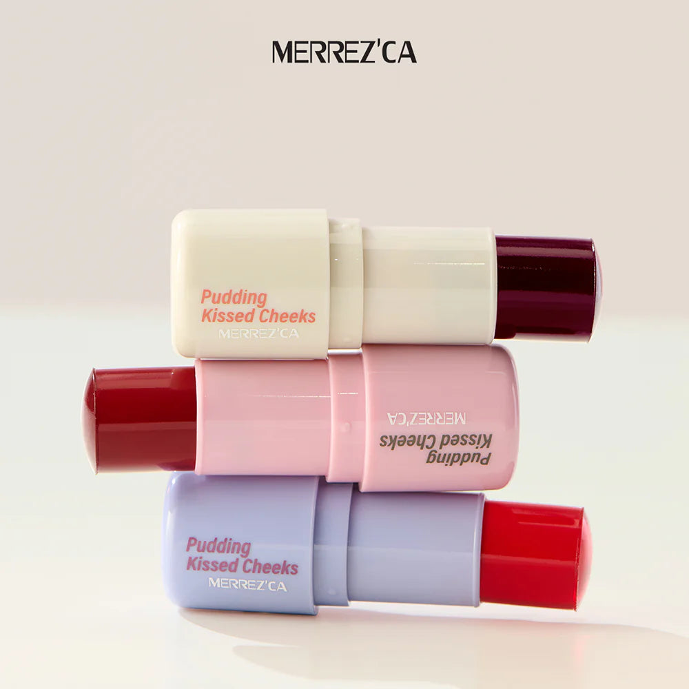Merrezca Pudding Kissed Cheeks 腮紅棒 8.5g #03 蘋果冰淇淋