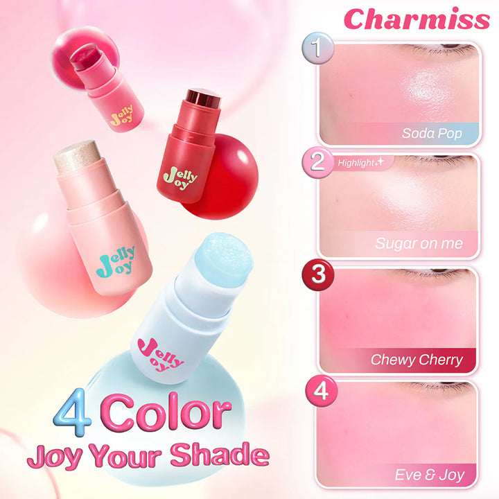 Charmiss Jelly Joy 水潤腮紅棒 5.5g #03 Chewy Cherry